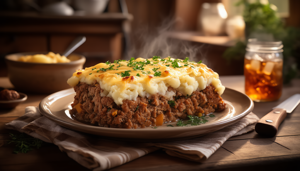 16x9_Cowboy_Meatloaf_and_Potato_Casse (2) 16x9 Cowboy Meatloaf and Potato Casse 2 Old Fashioned Cowboy Meatloaf and Potato Casserole: A Down-Home Dinner That Never Disappoints