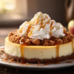 Apple Crisp Cheesecake with Caramel & Whipped Topping 4 16x9 Apple Crisp Cheesecake with Cara 150x150 1 Apple Crisp Cheesecake with Caramel & Whipped Topping