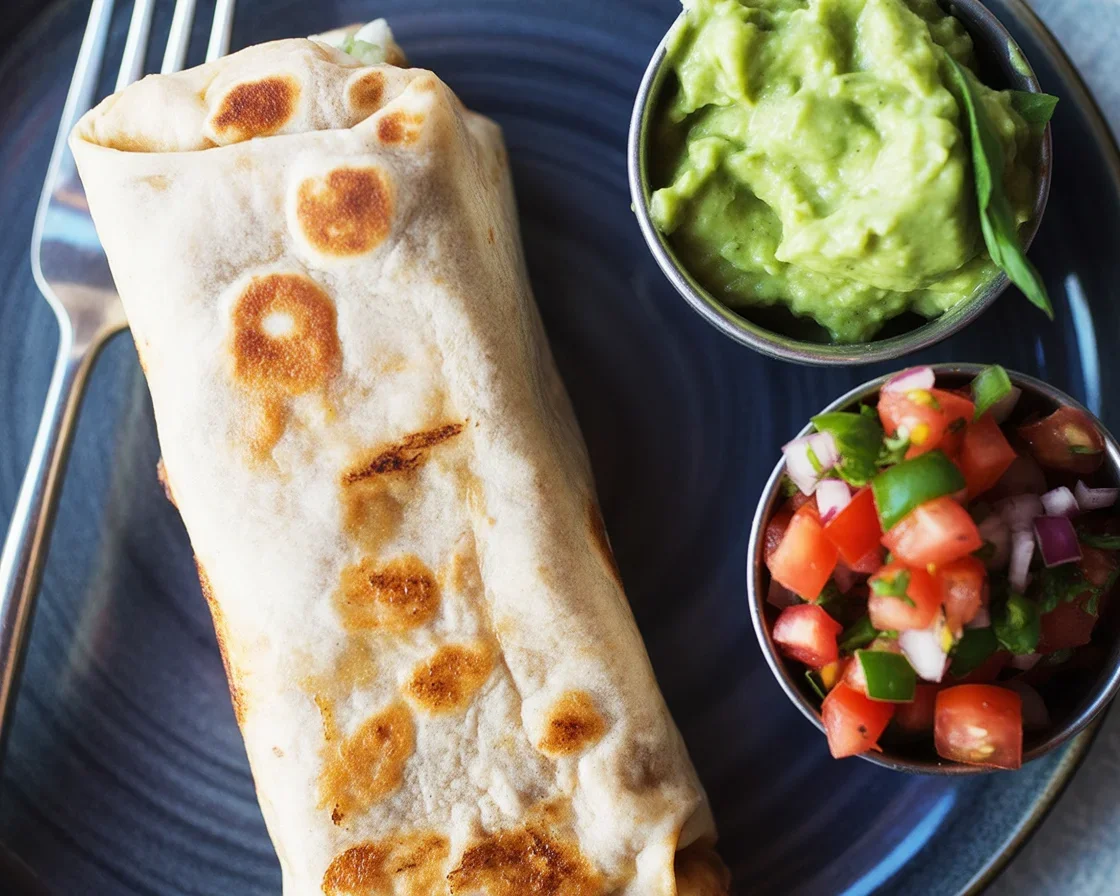Delicious gluten-free sheet pan breakfast burritos ready for meal prep.