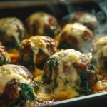 Spinach Garlic Meatballs Stuffed with Mozzarella: 5 Reasons to Try This Recipe 2 spinach garlic meatballs stuffed with mozzarella 150x150 1 Spinach Garlic Meatballs Stuffed with Mozzarella: 5 Reasons to Try This Recipe