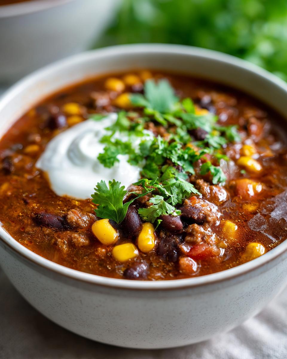 The Best Hearty Taco Soup Recipe 🍲 - detail 1