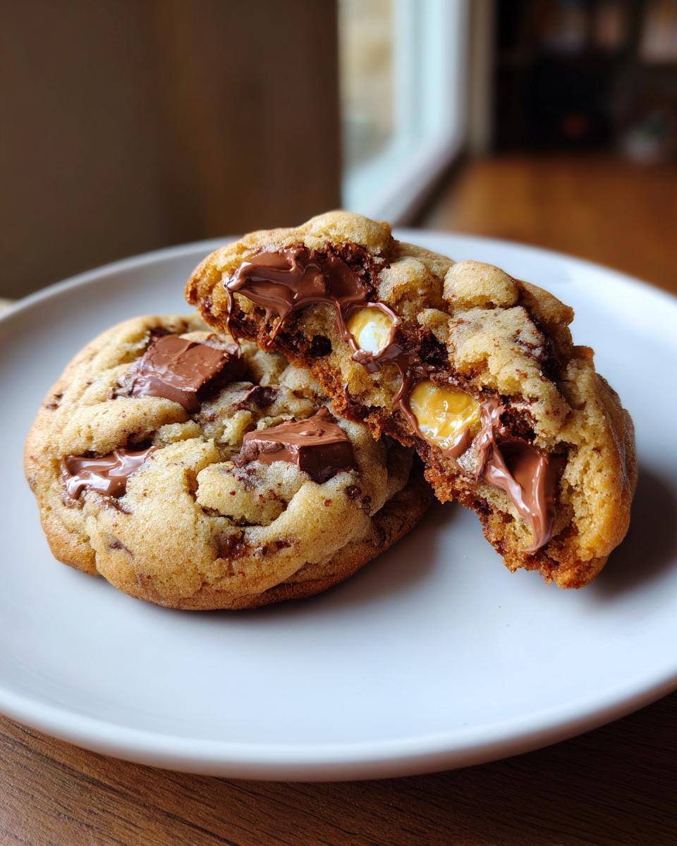 cadbury egg cookies - detail 1