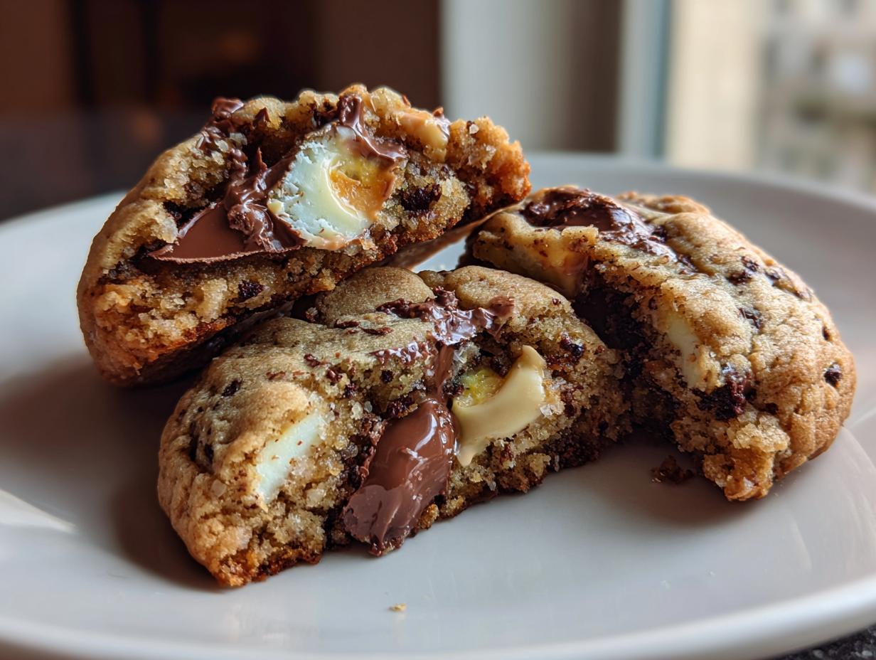 Irresistible Cadbury Egg Cookies: A 30-Minute Disaster