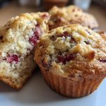 cinnamon rhubarb muffins sour cream