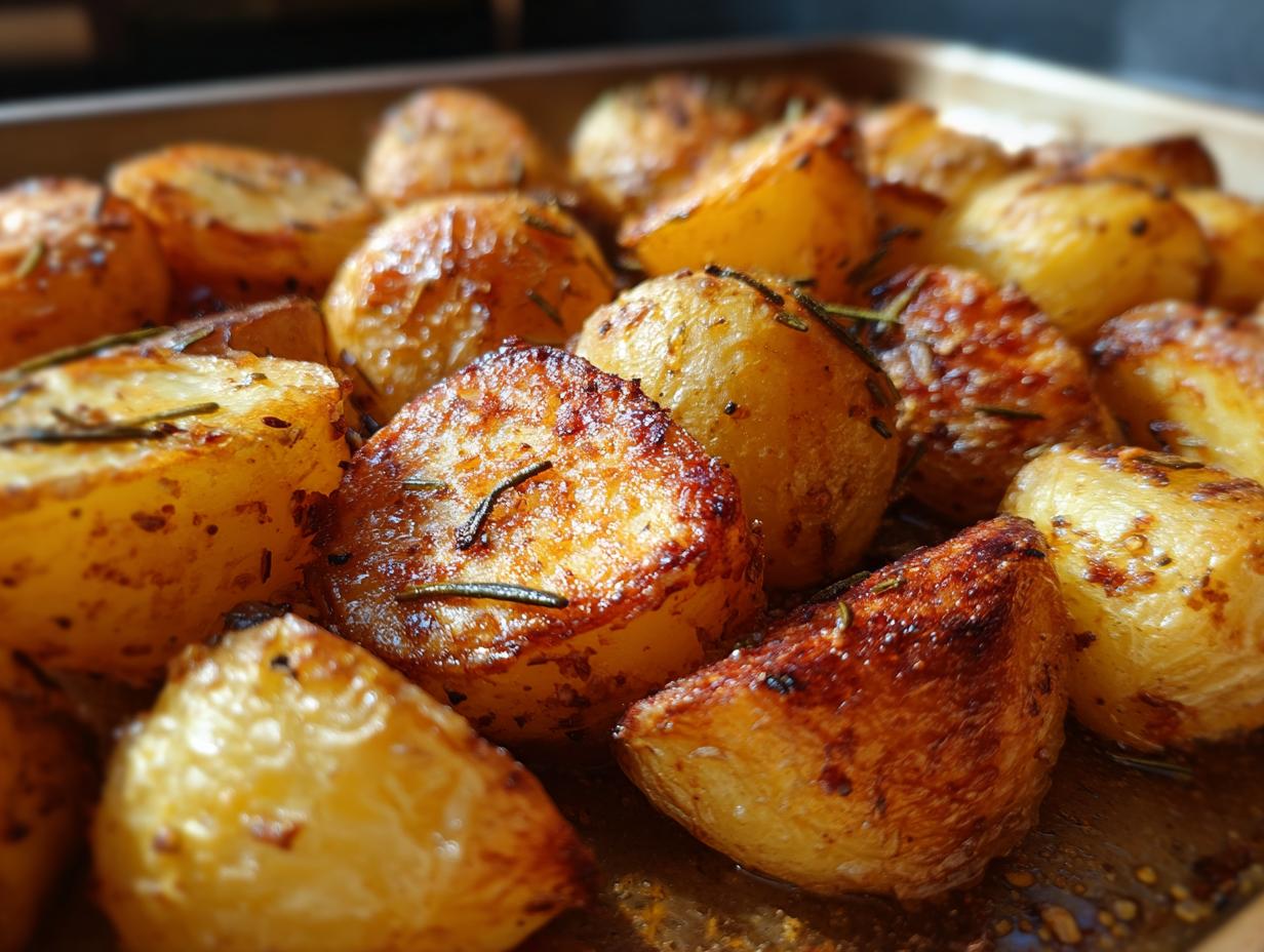 Crispy Oven Roasted Potatoes: 5 Star Irresistible Recipe