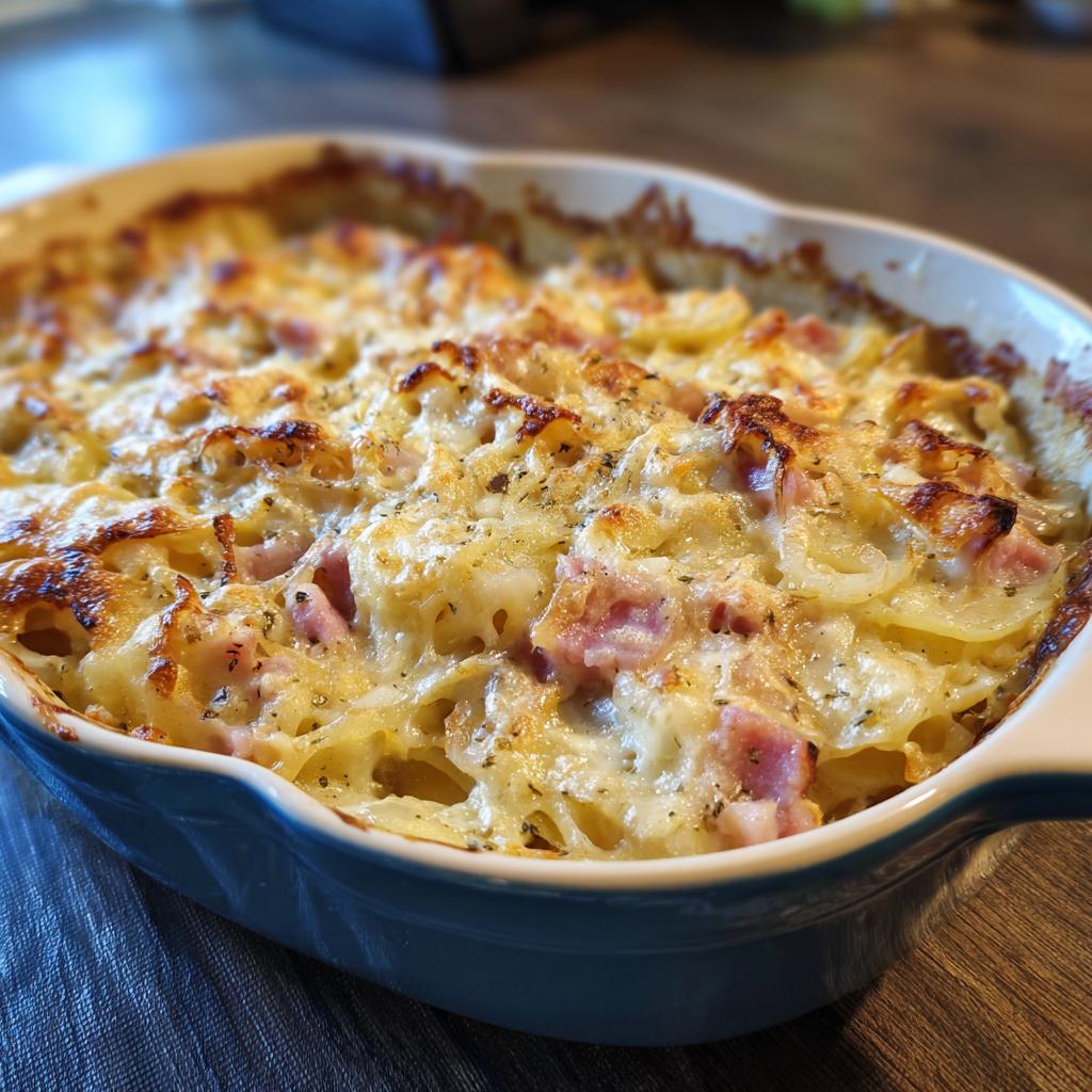 crock pot scalloped potatoes and ham gluten free - detail 1
