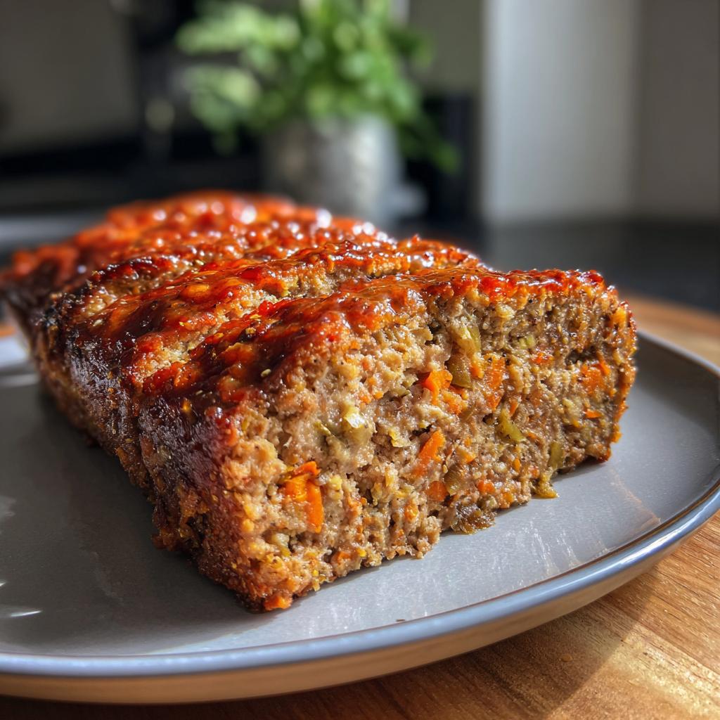 Disgustingly Good Healthy Meatloaf with Ground Beef Recipe 4 healthy meatloaf with ground beef - detail 1
