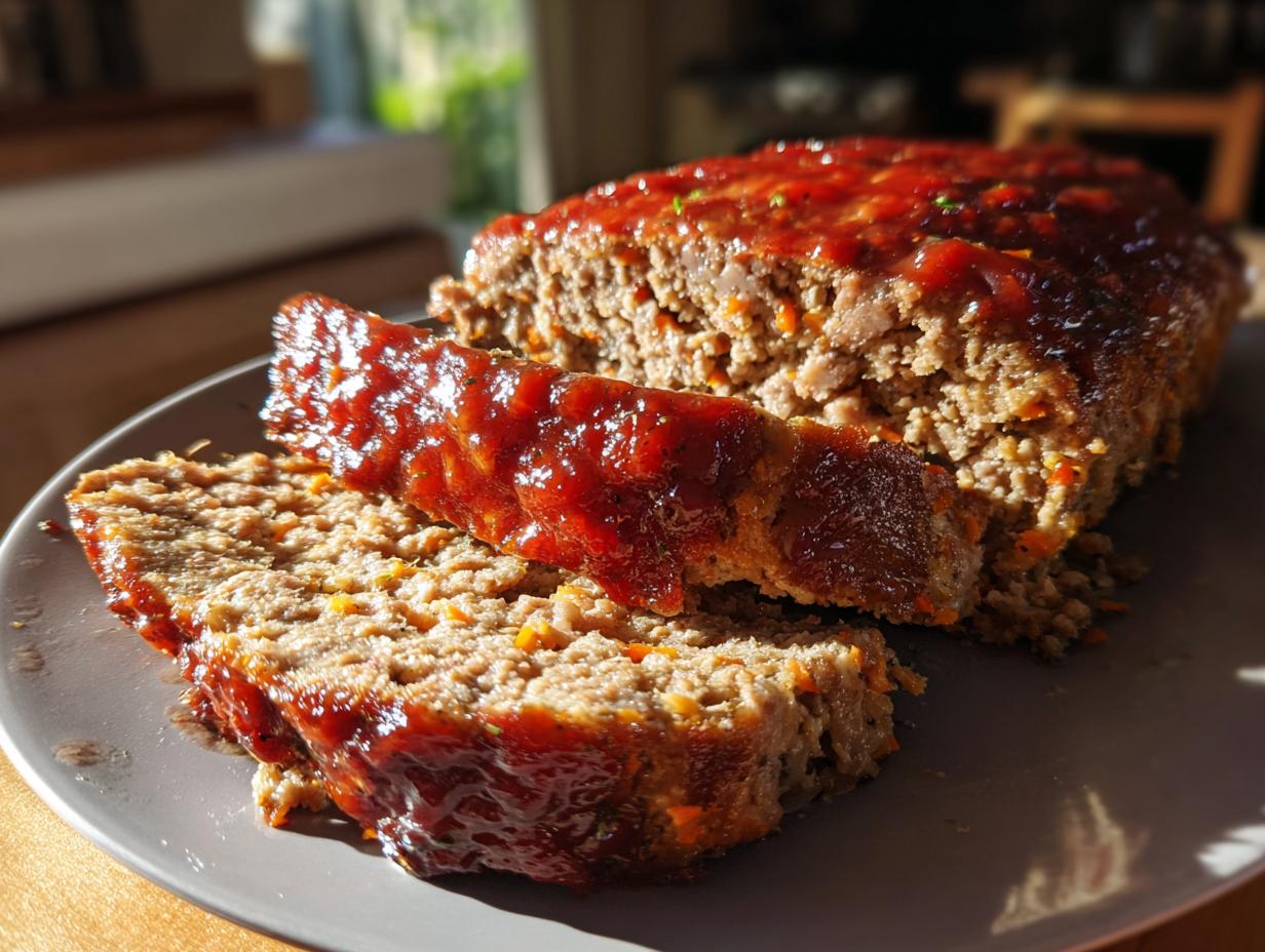 Disgustingly Good Healthy Meatloaf with Ground Beef Recipe