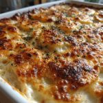 scalloped potatoes, no cheese