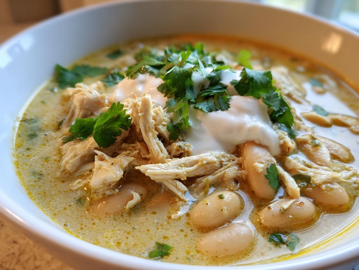 Slow Cooker White Chicken Chili: 5-Star Comfort Dish