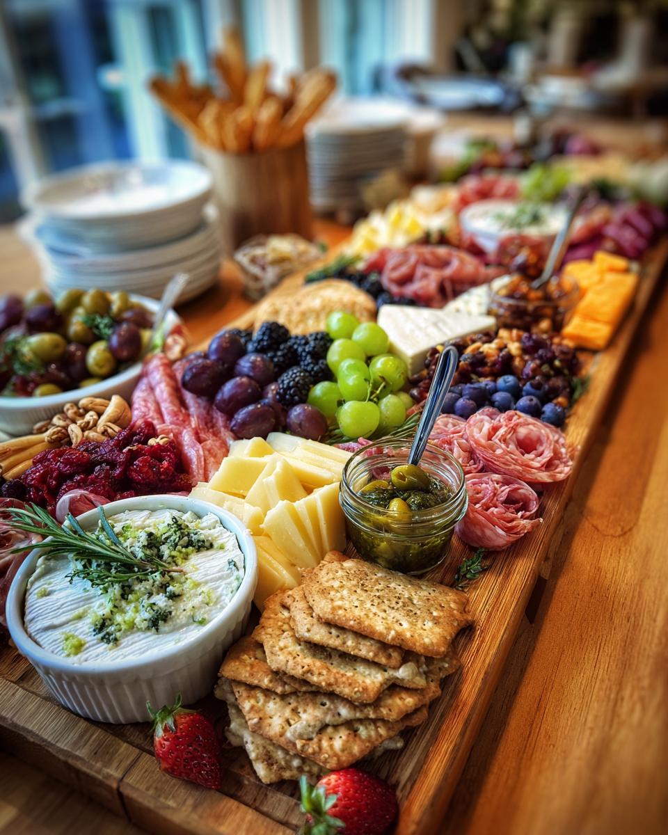 spring charcuterie board ideas - detail 2