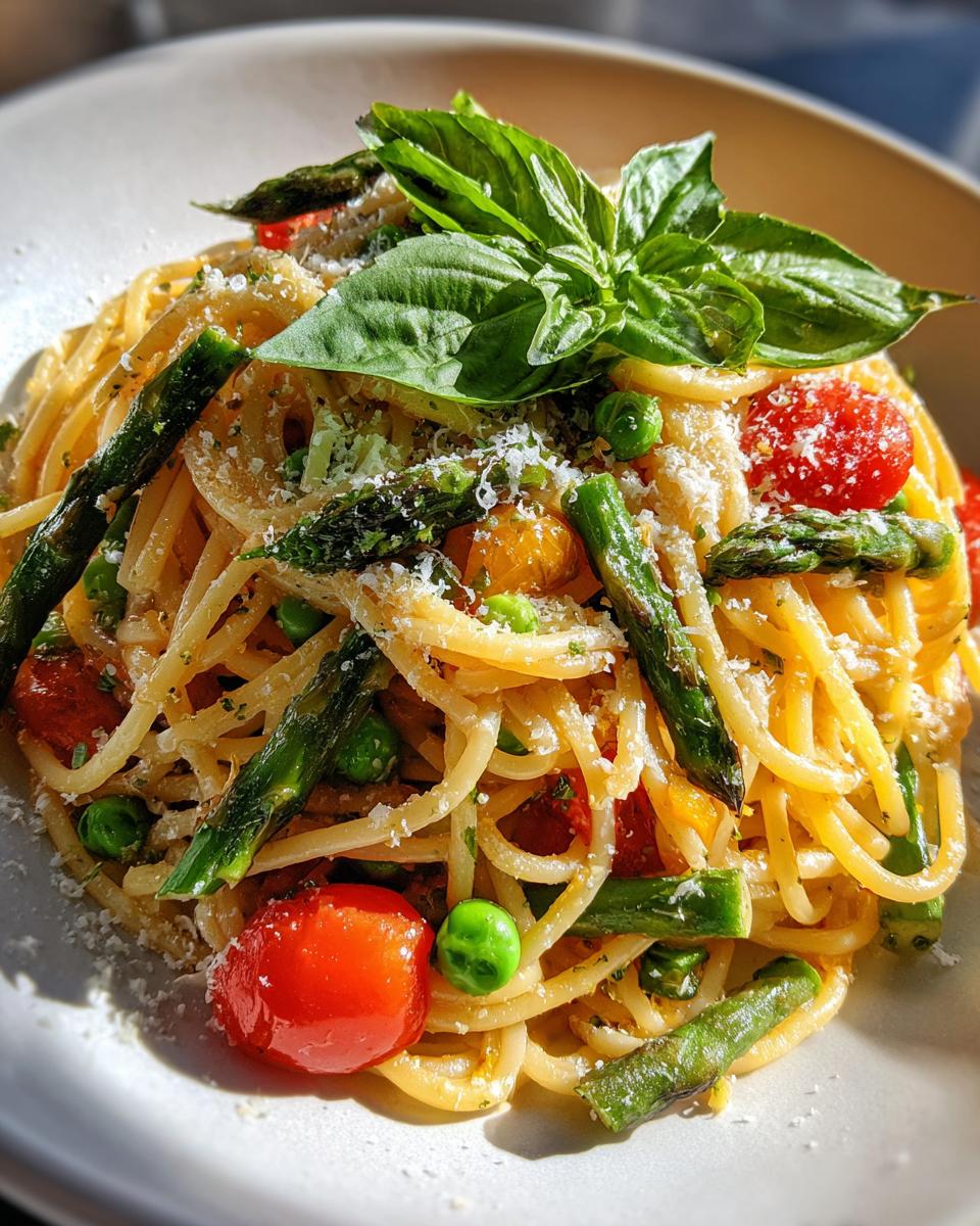 spring pasta - detail 2