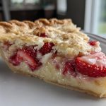 strawberry rhubarb custard pie recipe